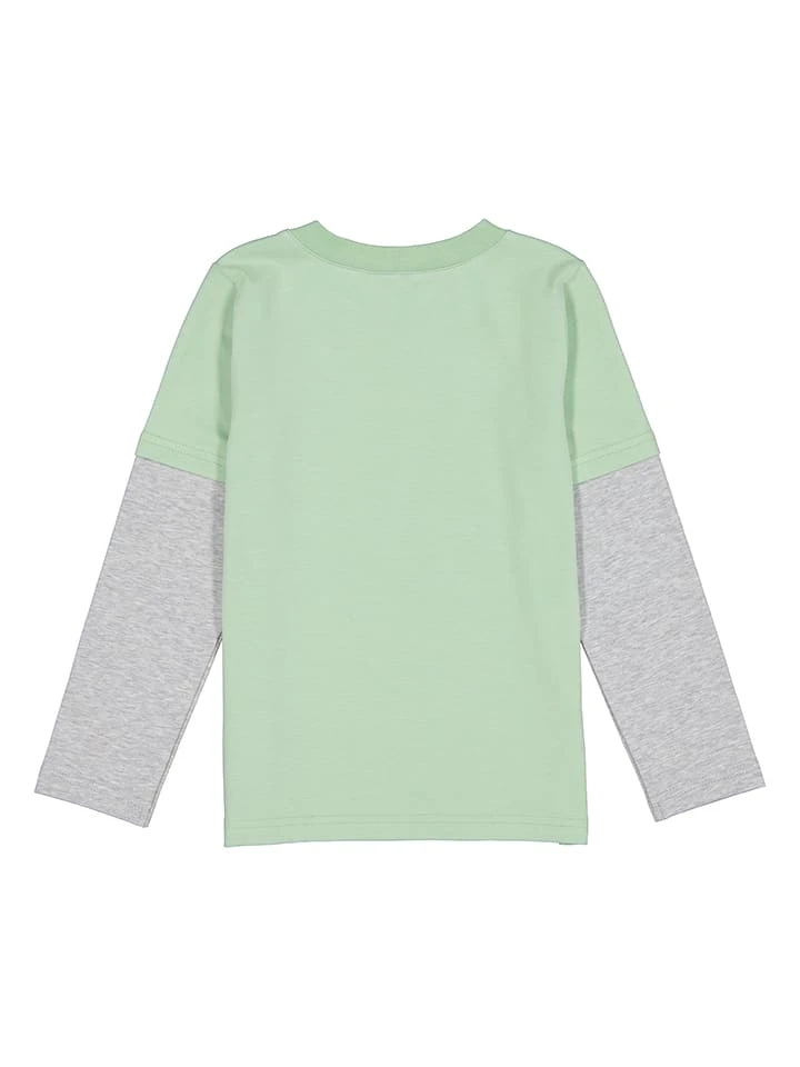 Longsleeve Groen/grijs Gemêleerd 5 Longsleeve Groen/grijs Gemêleerd - Afbeelding 3