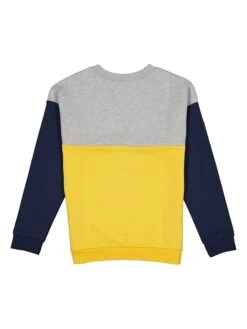 Sweatshirt Grijs/geel/donkerblauw 10 Sweatshirt Grijs/geel/donkerblauw -Gstar Kleding Winkel lamino sweatshirt grijs geel donkerblauw 2
