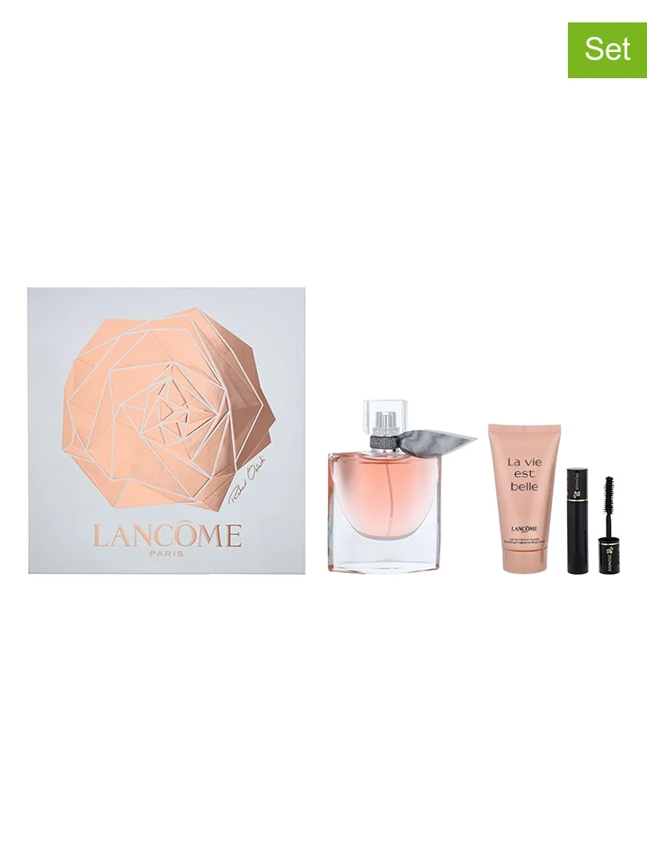 Lancome 3-delige Set "La Vie Est Belle" - Eau De Parfum, Bodylotion & Mascara 3 Lancome 3-delige Set "La Vie Est Belle" - Eau De Parfum, Bodylotion & Mascara