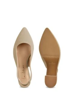 Leren Slingpumps Beige -Gstar Kleding Winkel lashoe leren slingpumps beige 3