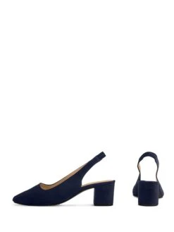 Leren Slingpumps Donkerblauw -Gstar Kleding Winkel lashoe leren slingpumps donkerblauw 1