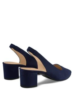 Leren Slingpumps Donkerblauw -Gstar Kleding Winkel lashoe leren slingpumps donkerblauw 2