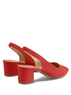Leren Slingpumps Rood -Gstar Kleding Winkel lashoe leren slingpumps rood 1