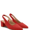Leren Slingpumps Rood -Gstar Kleding Winkel lashoe leren slingpumps rood