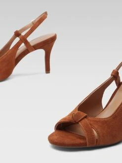 Leren Haksandalen Camel/lichtbruin -Gstar Kleding Winkel lasocki leren haksandalen camel lichtbruin 3