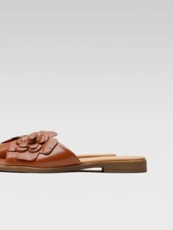 Leren Slippers Camel/lichtbruin -Gstar Kleding Winkel lasocki leren slippers camel lichtbruin 2