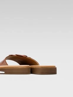 Leren Slippers Camel/lichtbruin -Gstar Kleding Winkel lasocki leren slippers camel lichtbruin 4