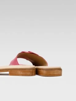 Leren Slippers Fuchsia -Gstar Kleding Winkel lasocki leren slippers fuchsia 4