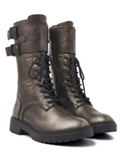 Lazamani Laarzen Bronskleurig -Gstar Kleding Winkel lazamani laarzen bronskleurig 1