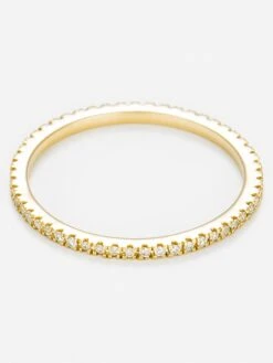 Gouden Ring "Belle Alliance Tour Complet" Met Diamanten -Gstar Kleding Winkel le diamantaire gouden ring belle alliance tour complet met diamanten 1