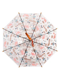 Kinderparaplu "Fox" Transparant/meerkleurig - Ø 70 Cm -Gstar Kleding Winkel le monde du parapluie kinderparaplu fox transparant meerkleurig o 70 cm 2