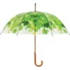 Paraplu "Leaf" Transparant/groen - Ø 92,5 Cm -Gstar Kleding Winkel le monde du parapluie paraplu leaf transparant groen o 92 5 cm