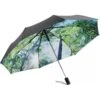 Zakparaplu "Nature" Groen/zwart - Ø 100 Cm -Gstar Kleding Winkel le monde du parapluie zakparaplu nature groen zwart o 100 cm