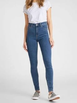 Lee Spijkerbroek "Ivy" - Skinny Fit - Blauw
