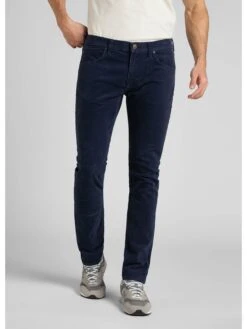 Lee Spijkerbroek "Luke Black Iris" - Tapered Fit - Donkerblauw