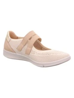 Legero Ballerina's Met Bandje "Lucca" Beige -Gstar Kleding Winkel legero ballerinas met bandje lucca beige 3