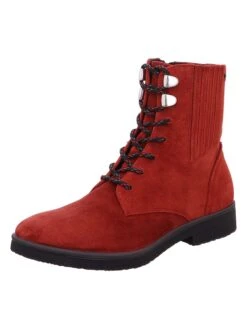 Legero Leren Enkellaarzen "Soana" Rood 12 Legero Leren Enkellaarzen "Soana" Rood -Gstar Kleding Winkel legero leren enkellaarzen soana rood 1