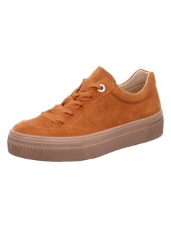 Legero Leren Sneakers "Lima" Oranje -Gstar Kleding Winkel legero leren sneakers lima oranje 1