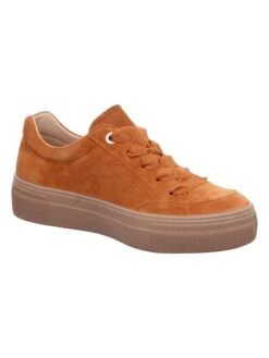 Legero Leren Sneakers "Lima" Oranje -Gstar Kleding Winkel legero leren sneakers lima oranje 3