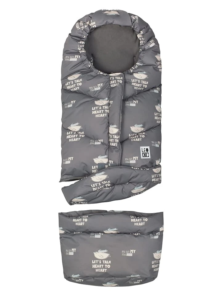 Voetenzak "Transformer" Grijs 4 Voetenzak "Transformer" Grijs - Afbeelding 2