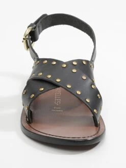 Leren Sandalen "Erebia" Zwart -Gstar Kleding Winkel les bagatelles leren sandalen erebia zwart 3