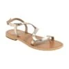 Leren Sandalen "Kamlai" Donkergoudkleurig -Gstar Kleding Winkel les bagatelles leren sandalen kamlai donkergoudkleurig