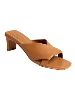 Leren Slippers "Coahoma" Lichtbruin -Gstar Kleding Winkel les bagatelles leren slippers coahoma lichtbruin 5