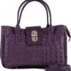 Leren Handtas Violet - (B)26 X (H)17 X (D)12 Cm -Gstar Kleding Winkel lia biassoni leren handtas violet b 26 x h 17 x d 12 cm