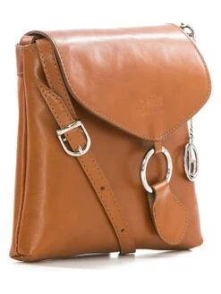 Leren Schoudertas "Brenta" Lichtbruin - (B)21 X (H)22 X (D)4 Cm -Gstar Kleding Winkel lia biassoni leren schoudertas brenta lichtbruin b 21 x h 22 x d 4 cm 3