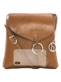 Leren Schoudertas "Brenta" Lichtbruin - (B)21 X (H)22 X (D)4 Cm -Gstar Kleding Winkel lia biassoni leren schoudertas brenta lichtbruin b 21 x h 22 x d 4 cm 4