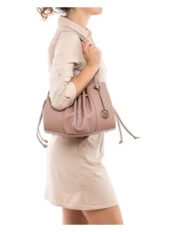 Leren Schoudertas "Pora" Lichtroze - (B)30 X (H)24 X (D)13 Cm -Gstar Kleding Winkel lia biassoni leren schoudertas pora lichtroze b 30 x h 24 x d 13 cm 2