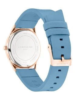 Liebeskind Kwartshorloge Lichtblauw/roségoudkleurig/wit 10 Liebeskind Kwartshorloge Lichtblauw/roségoudkleurig/wit -Gstar Kleding Winkel liebeskind kwartshorloge lichtblauw rosegoudkleurig wit 3