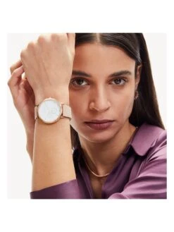 Liebeskind Kwartshorloge Lichtroze/roségoudkleurig/wit -Gstar Kleding Winkel liebeskind kwartshorloge lichtroze rosegoudkleurig wit 4