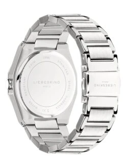 Liebeskind Kwartshorloge Zilverkleurig/donkerblauw -Gstar Kleding Winkel liebeskind kwartshorloge zilverkleurig donkerblauw 3