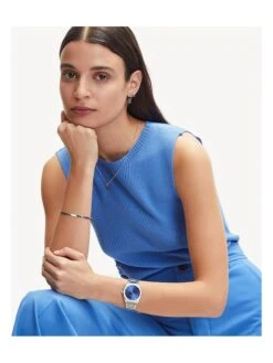 Liebeskind Kwartshorloge Zilverkleurig/donkerblauw -Gstar Kleding Winkel liebeskind kwartshorloge zilverkleurig donkerblauw 4