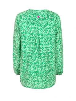 Blouse "Erila" Groen -Gstar Kleding Winkel lieblingsstuck blouse erila groen 4
