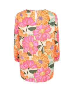 Blouse "Raga" Roze/oranje -Gstar Kleding Winkel lieblingsstuck blouse raga roze oranje 2