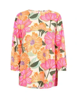 Blouse "Raga" Roze/oranje