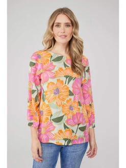 Blouse "Raga" Roze/oranje -Gstar Kleding Winkel lieblingsstuck blouse raga roze oranje 3