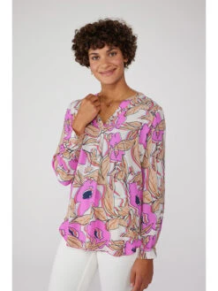 Blouse "Rakna" Roze/beige -Gstar Kleding Winkel lieblingsstuck blouse rakna roze beige 3