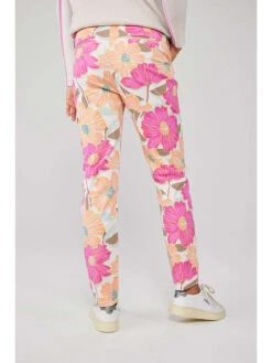 Broek "Cassandra" Oranje/roze -Gstar Kleding Winkel lieblingsstuck broek cassandra oranje roze 1