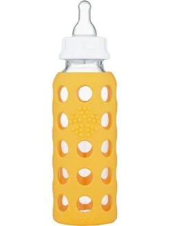 Babyfles Geel - 250 Ml -Gstar Kleding Winkel lifefactory babyfles geel 250 ml 1