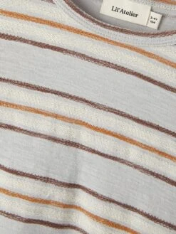 Lil Atelier Shirt "Dodo" Grijs/bruin/lichtbruin 7 Lil Atelier Shirt "Dodo" Grijs/bruin/lichtbruin -Gstar Kleding Winkel lil atelier shirt dodo grijs bruin lichtbruin 2