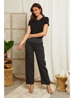 Linnen Broek Antraciet 10 Linnen Broek Antraciet -Gstar Kleding Winkel lin passion linnen broek antraciet 3