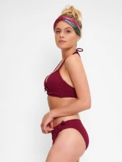 Bikinitop Bordeaux -Gstar Kleding Winkel linga dore bikinitop bordeaux 1