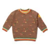 Sweatshirt "Falling Leaves" Lichtbruin -Gstar Kleding Winkel little green radicals sweatshirt falling leaves lichtbruin