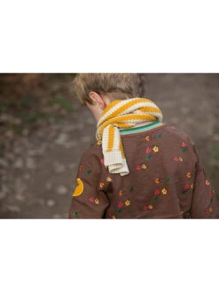 Sweatshirt "Falling Leaves" Lichtbruin -Gstar Kleding Winkel little green radicals sweatshirt falling leaves lichtbruin 2