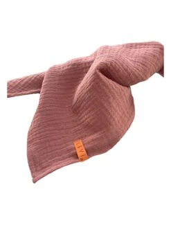 Katoenen Sjaal "Oldrose Uni" Oudroze