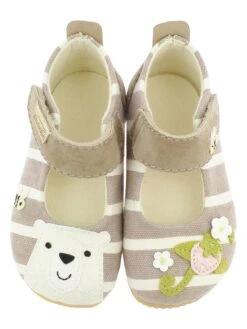 Living Kitzbühel Pantoffels "Beer & Aardbei" Beige