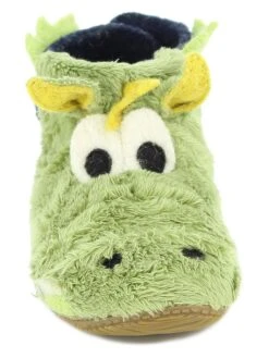 Living Kitzbühel Pantoffels "Draak" Groen/blauw -Gstar Kleding Winkel living kitzbuhel pantoffels draak groen blauw 3